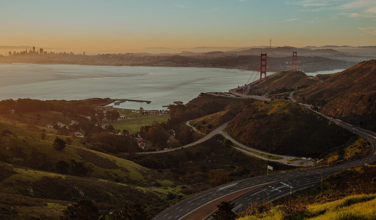 View of SF from Marin