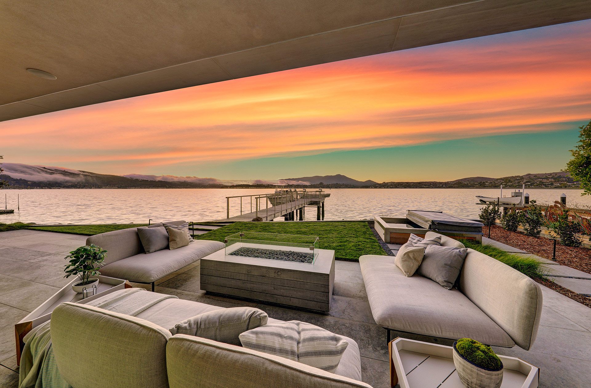 Display Image for Patio at sunset