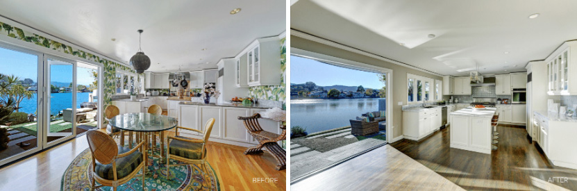 before / after home photos