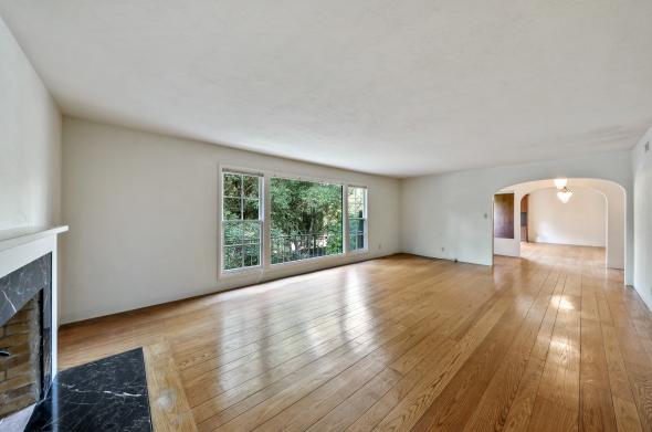 2 Berry Lane wood floor living room