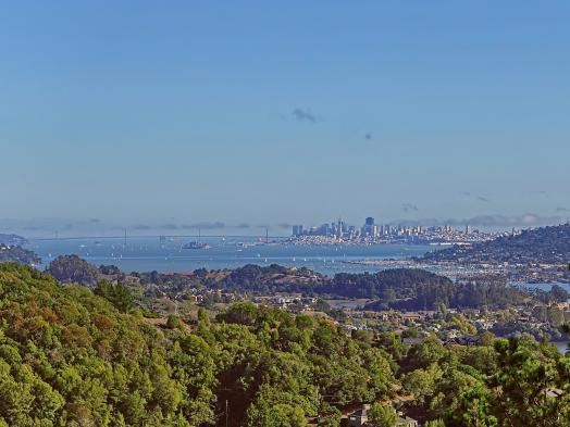 1 Via Vandyke view looking toward San Francisco
