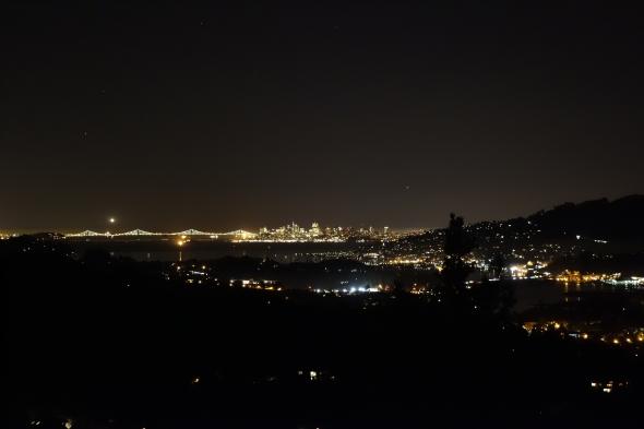 1 Via Vandyke SF skyline at night