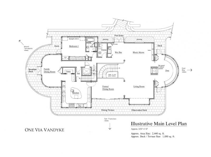 1 Via Vandyke floor plan