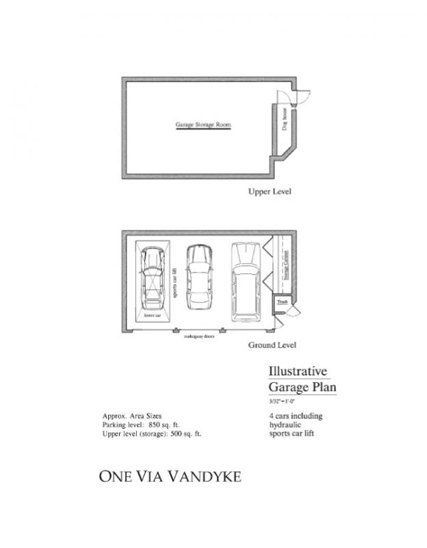 1 Via Vandyke floor plan