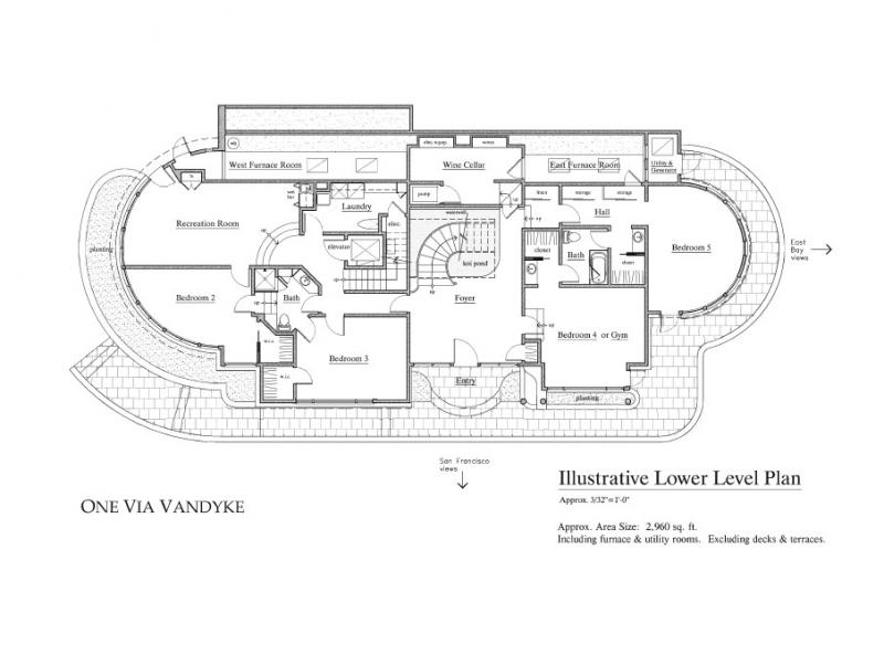 1 Via Vandyke floor plan