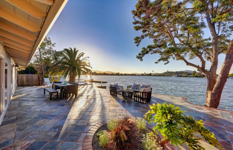 stone patio