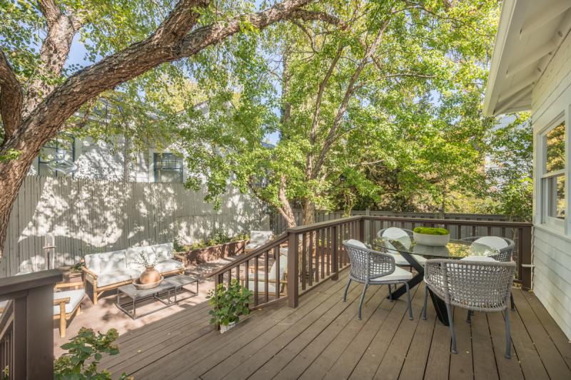 1550 Kearney Street deck with trees