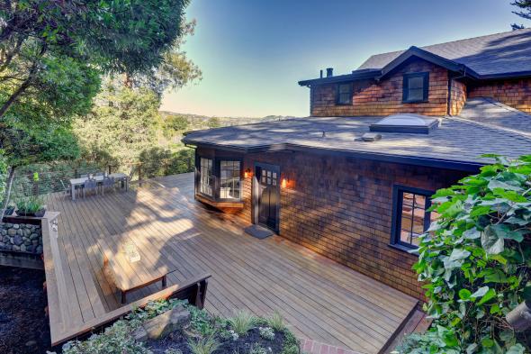 7 Merry Lane, Corte Madera #43 deck and shingle siding