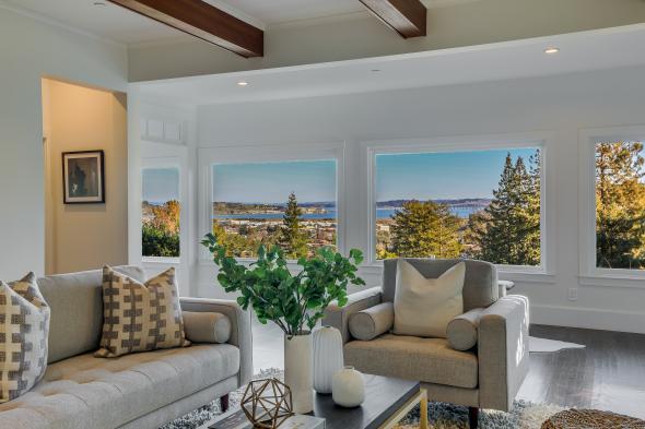 7 Merry Lane, Corte Madera #43 living room with windows