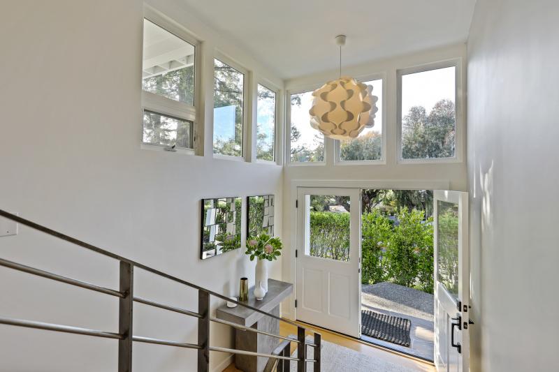 foyer and stairs