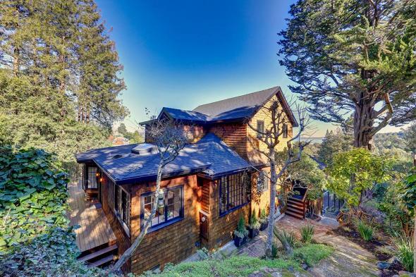 7 Merry Lane, Corte Madera #43 overview wooden home
