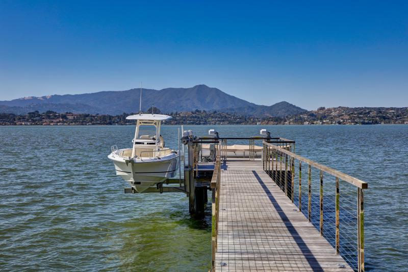 dock and boat lift