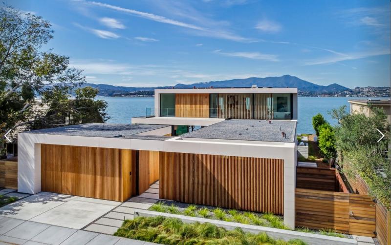 modern home, Mt. Tamalpais