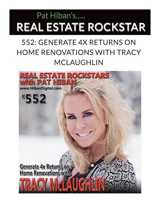 GENERATE 4X RETURNS ON HOME RENOVATIONS WITH TRACY MCLAUGHLIN